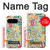 S4078 Abstract Colorful Doodle Pattern Case For Google Pixel 9 Pro