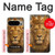 S4093 Royal Lion Portrait Artwork Case For Google Pixel 9 Pro