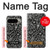 S4101 Cute Cartoon Monster Pattern Case For Google Pixel 9 Pro