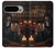 S4102 Vintage Skull Tavern Artwork Case For Google Pixel 9 Pro