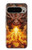 S4090 Epic Fire Dragon Fantasy Illustration Case For Google Pixel 9 Pro XL
