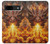 S4090 Epic Fire Dragon Fantasy Illustration Case For Google Pixel 8a