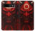 S4099 Mystic Red Demon Illustration Case For Google Pixel 8a