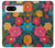 S4105 Vibrant Colorful Floral Pattern Case For Google Pixel 8