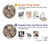 S4100 Vintage Scientific Discovery Collage Case For Google Pixel 8 pro