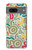 S4078 Abstract Colorful Doodle Pattern Case For Google Pixel 7a