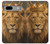 S4093 Royal Lion Portrait Artwork Case For Google Pixel 7a