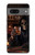 S4102 Vintage Skull Tavern Artwork Case For Google Pixel 7