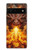 S4090 Epic Fire Dragon Fantasy Illustration Case For Google Pixel 6