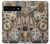 S4100 Vintage Scientific Discovery Collage Case For Google Pixel 6 Pro
