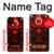 S4099 Mystic Red Demon Illustration Case For Google Pixel 4a 5G