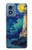 S4092 Moonlit Lighthouse Coastal Painting Case For Motorola Moto G Play 4G (2024)