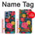S4105 Vibrant Colorful Floral Pattern Case For Motorola Moto G Play 4G (2024)