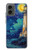 S4092 Moonlit Lighthouse Coastal Painting Case For Motorola Moto G 5G (2024)