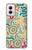S4078 Abstract Colorful Doodle Pattern Case For Motorola Moto G Power 5G (2024)