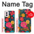S4105 Vibrant Colorful Floral Pattern Case For Motorola Moto G Power 5G (2024)