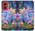 S4088 Fantasy Fox Spirit Magical Artwork Case For Motorola Moto G Stylus 5G (2024)