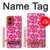 S4097 Pink Floral Seamless Pattern Design Case For Motorola Moto G Stylus 5G (2024)