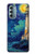 S4092 Moonlit Lighthouse Coastal Painting Case For Motorola Moto G Stylus 5G (2022)