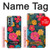 S4105 Vibrant Colorful Floral Pattern Case For Motorola Moto G Stylus 5G (2022)