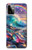 S4084 Rainbow Ocean Wave Fantasy Case For Motorola Moto G Power (2023) 5G