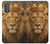 S4093 Royal Lion Portrait Artwork Case For Motorola Moto G Power 2022, G Play 2023