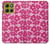 S4097 Pink Floral Seamless Pattern Design Case For Motorola Moto G86