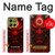 S4099 Mystic Red Demon Illustration Case For Motorola Moto G86