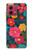 S4105 Vibrant Colorful Floral Pattern Case For Motorola Moto G84