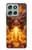S4090 Epic Fire Dragon Fantasy Illustration Case For Motorola Moto G56