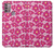 S4097 Pink Floral Seamless Pattern Design Case For Motorola Moto G30, G20, G10