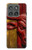 S4098 Span Bull Carved Artwork Case For Motorola Edge (2025)