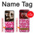 S4097 Pink Floral Seamless Pattern Design Case For Motorola Razr 70 Ultra, 60 Ultra, 50 Ultra, Ultra 2026, Ultra 2025