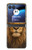 S4093 Royal Lion Portrait Artwork Case For Motorola Razr 40 Ultra