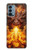 S4090 Epic Fire Dragon Fantasy Illustration Case For OnePlus Nord N200 5G