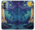 S4092 Moonlit Lighthouse Coastal Painting Case For OnePlus Nord N200 5G