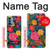 S4105 Vibrant Colorful Floral Pattern Case For OnePlus Nord N200 5G