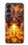 S4090 Epic Fire Dragon Fantasy Illustration Case For Sony Xperia 1 VII
