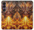 S4090 Epic Fire Dragon Fantasy Illustration Case For Sony Xperia 1 VII