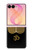 S2331 Gold Leaf Buddhist Om Symbol Case For Samsung Galaxy Z Flip 8