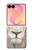 S2399 White Lion Face Case For Samsung Galaxy Z Flip 8