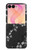 S2544 Japanese Kimono Style Black Flower Pattern Case For Samsung Galaxy Z Flip 8