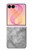 S2845 Gray Marble Texture Case For Samsung Galaxy Z Flip 8