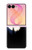 S3289 Flying Pig Full Moon Night Case For Samsung Galaxy Z Flip 8