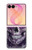 S3582 Purple Sugar Skull Case For Samsung Galaxy Z Flip 8