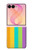S3678 Colorful Rainbow Vertical Case For Samsung Galaxy Z Flip 8