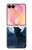 S3693 Grim White Wolf Full Moon Case For Samsung Galaxy Z Flip 8