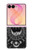 S3854 Mystical Sun Face Crescent Moon Case For Samsung Galaxy Z Flip 8