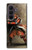 S0796 Japan Red Samurai Case For Samsung Galaxy Z Fold 8 Ultra