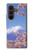 S1060 Mount Fuji Sakura Cherry Blossom Case For Samsung Galaxy Z Fold 8 Ultra